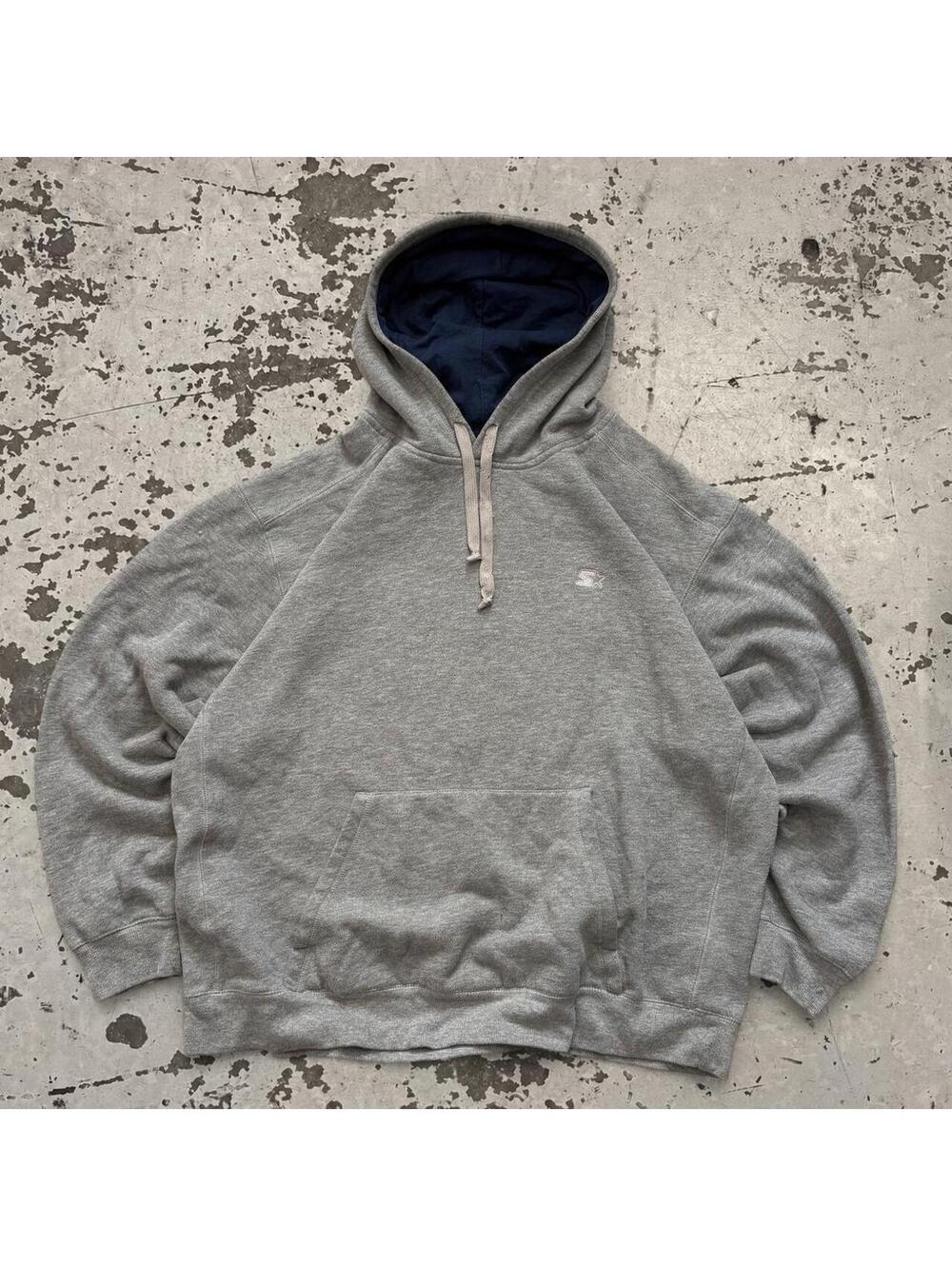 Y2K Starter Gray Hoodie